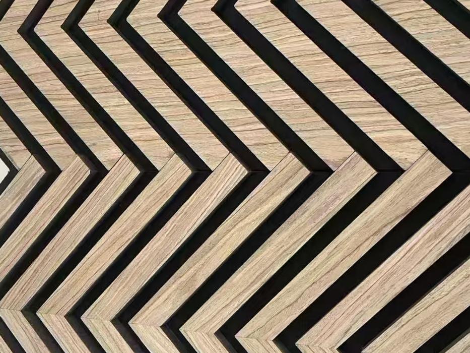 Artistic decorative sound-absorbing panels